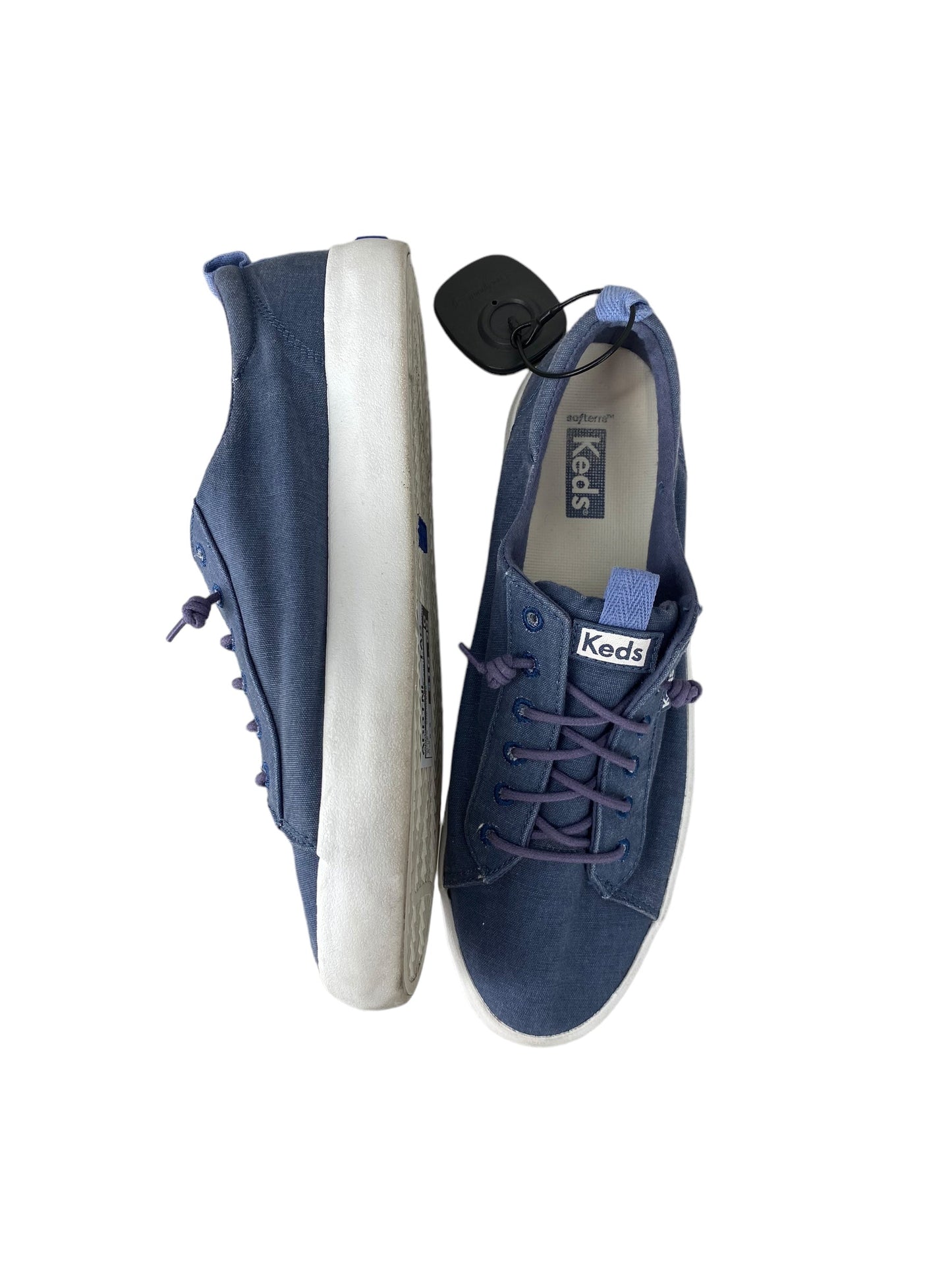 Blue Shoes Sneakers Keds, Size 8.5