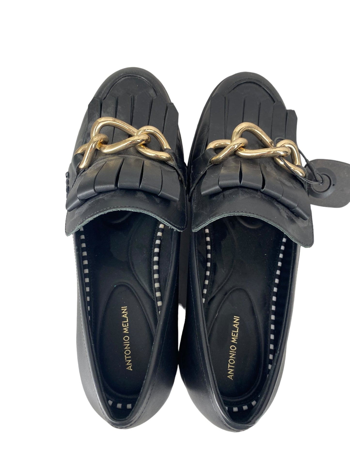 Black Shoes Flats Antonio Melani, Size 10