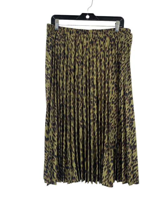 Skirt Mini & Short By Ann Taylor In Green, Size: 8