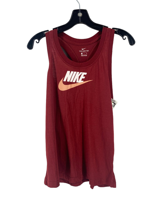 Red Athletic Tank Top Nike, Size S