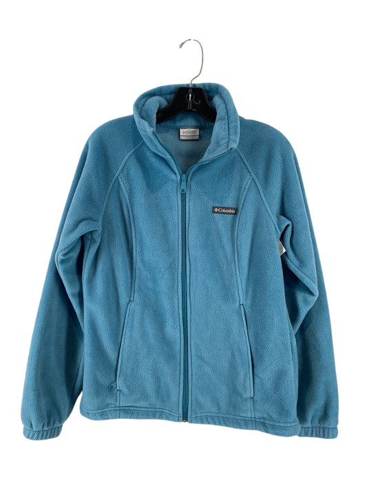 Jacket Fleece By Columbia In Blue, Size: M