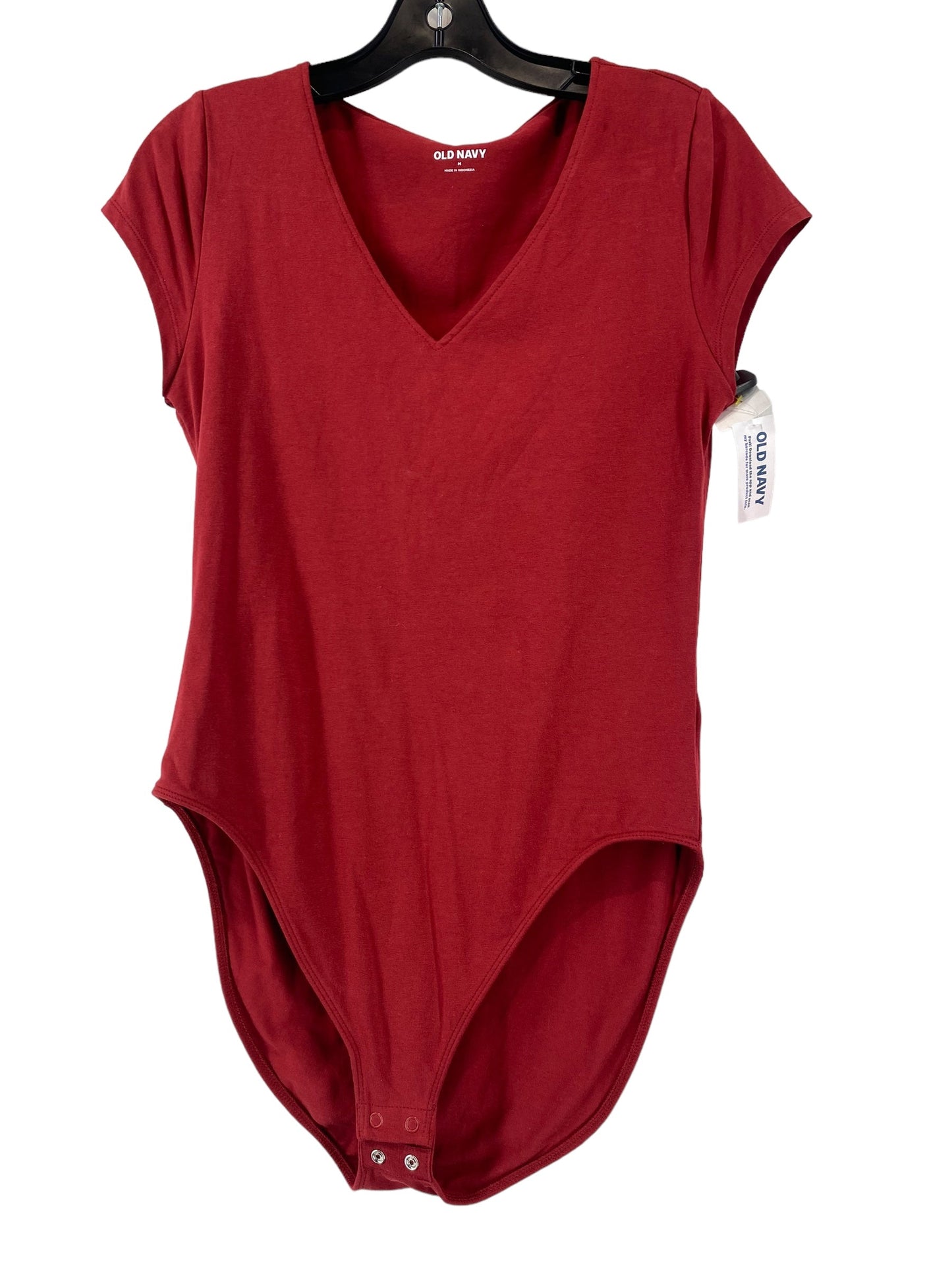 Bodysuit By Old Navy In Red, Size: M