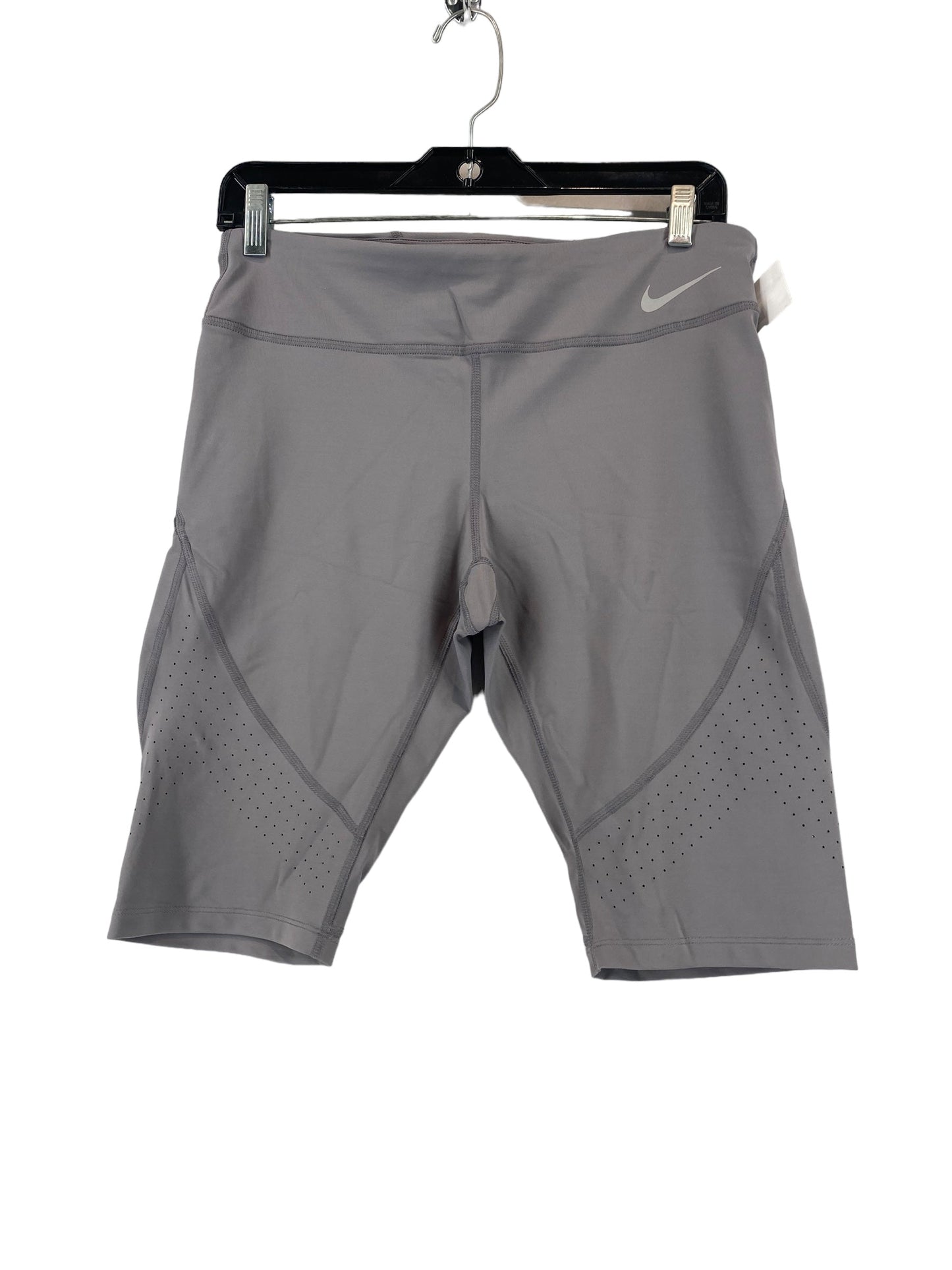 Athletic Shorts By Nike In Grey, Size: L