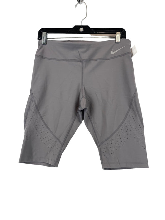 Athletic Shorts By Nike In Grey, Size: L