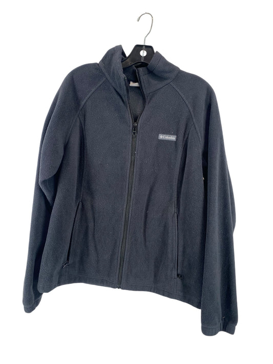 Jacket Fleece By Columbia In Black, Size: Xl