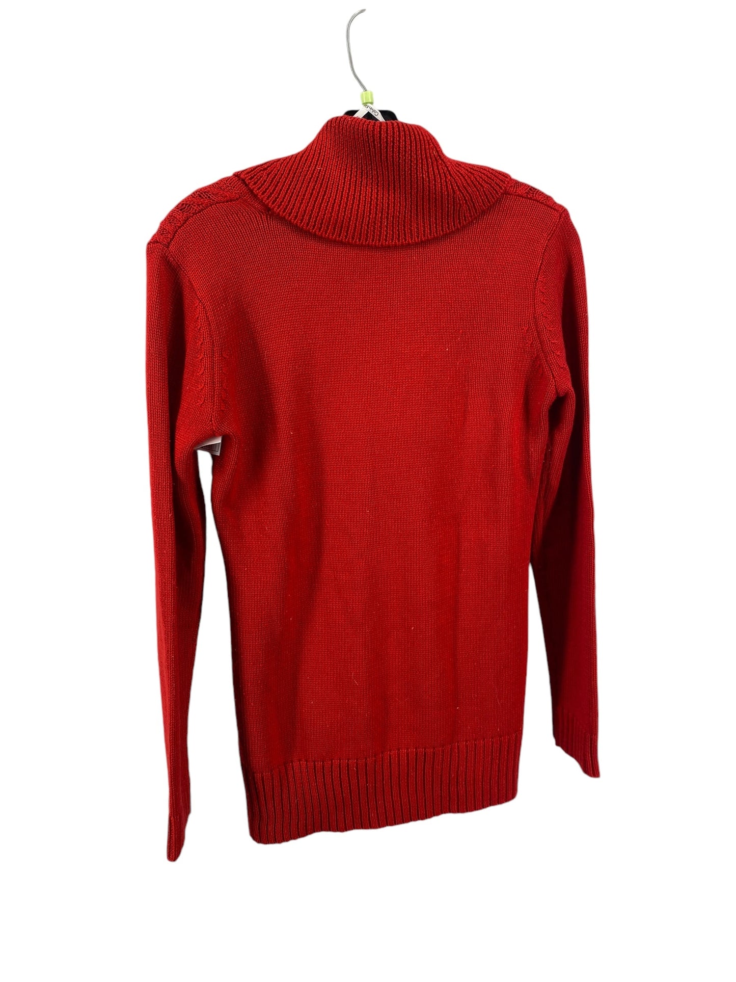 Sweater By Calvin Klein In Red, Size: Xs