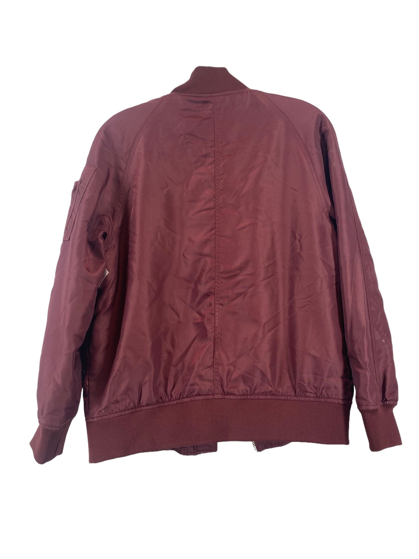 Jacket Moto By Silence And Noise In Red, Size: M