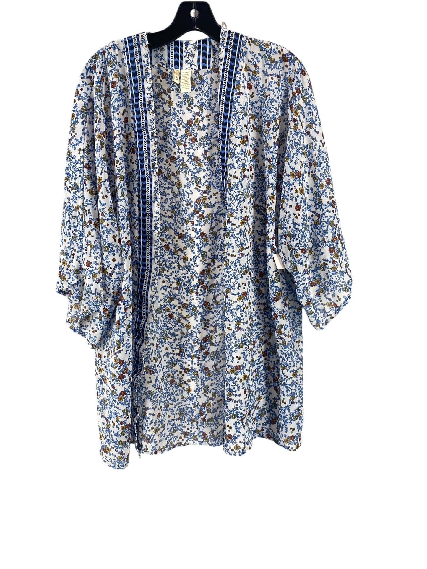 Kimono By Japna In Blue, Size: M