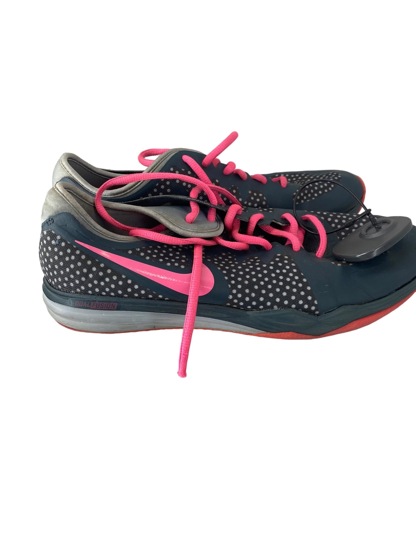 Shoes Athletic By Nike In Grey & Pink, Size: 8.5