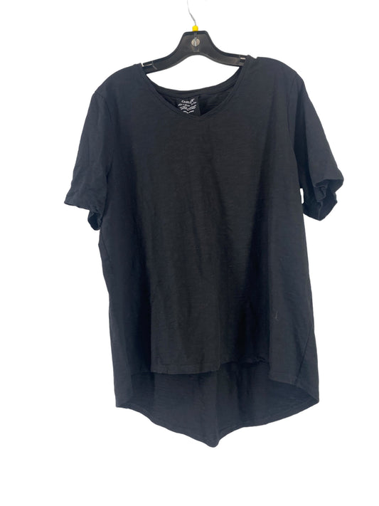 Top Short Sleeve By Chicos In Black, Size: 3