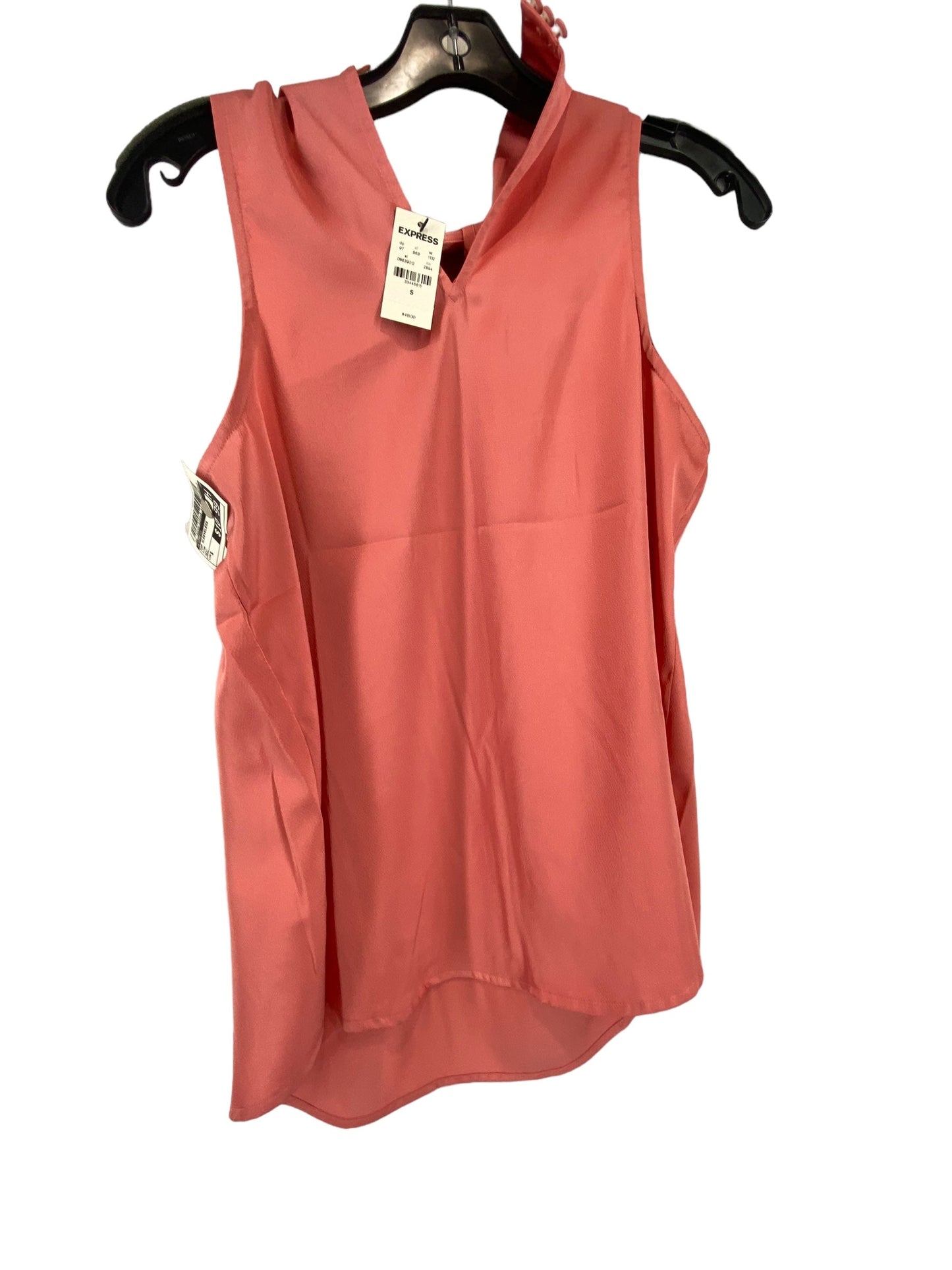 Top Sleeveless By Express In Pink, Size: S