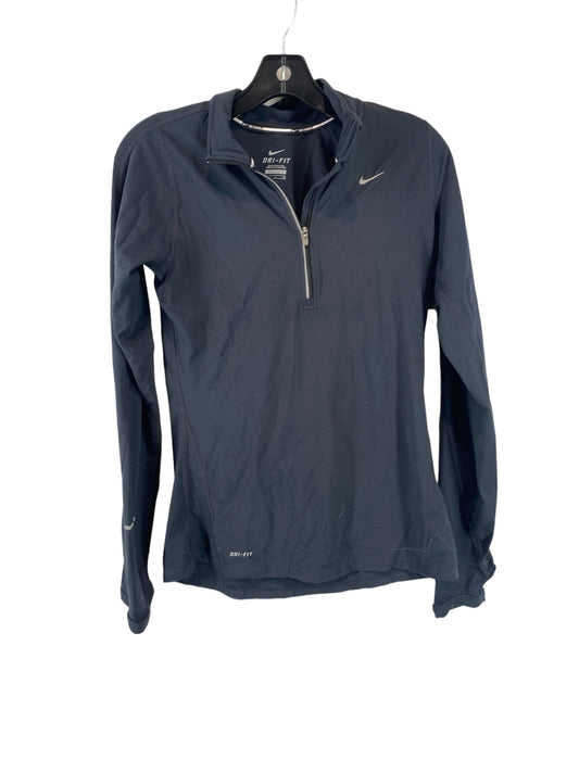 Athletic Jacket By Nike In Black, Size: S