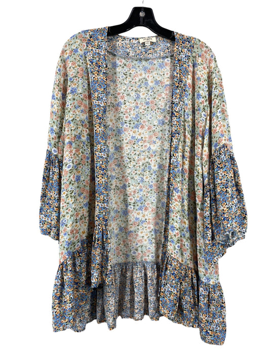 Kimono By Umgee In Floral Print, Size: S