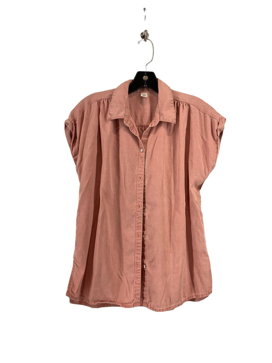 Top Short Sleeve By Old Navy In Pink, Size: M