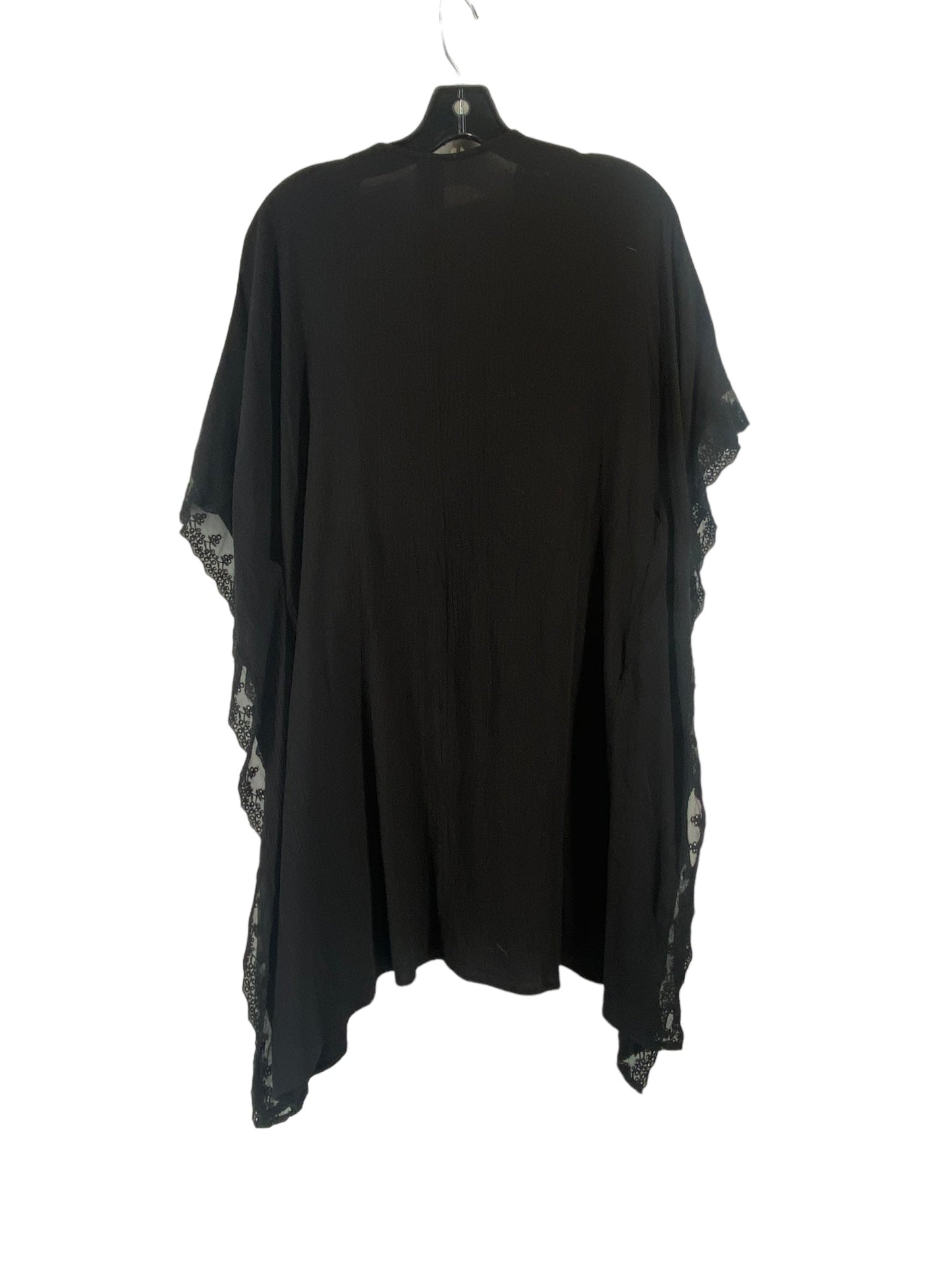 Kimono By Time And Tru In Black, Size: Osfm