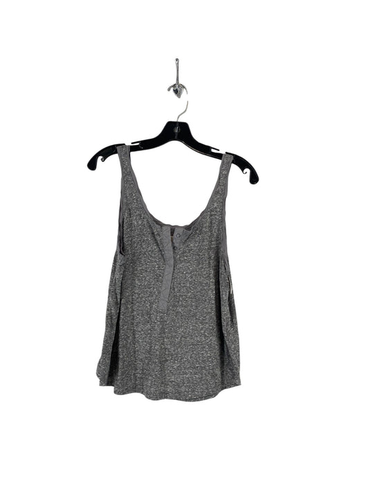 Top Sleeveless By Abercrombie And Fitch In Grey, Size: M