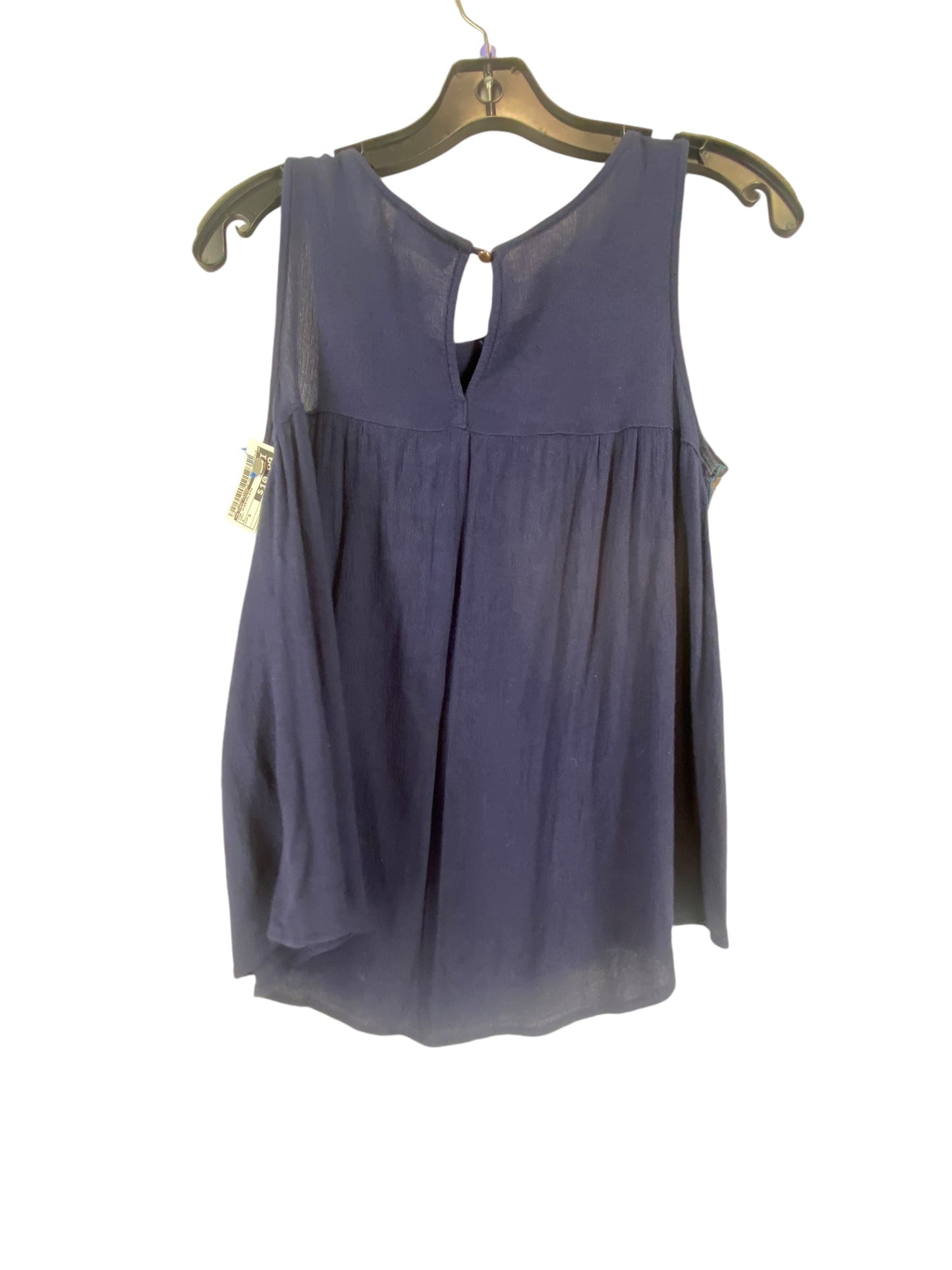 Top Sleeveless By Altard State In Navy, Size: S