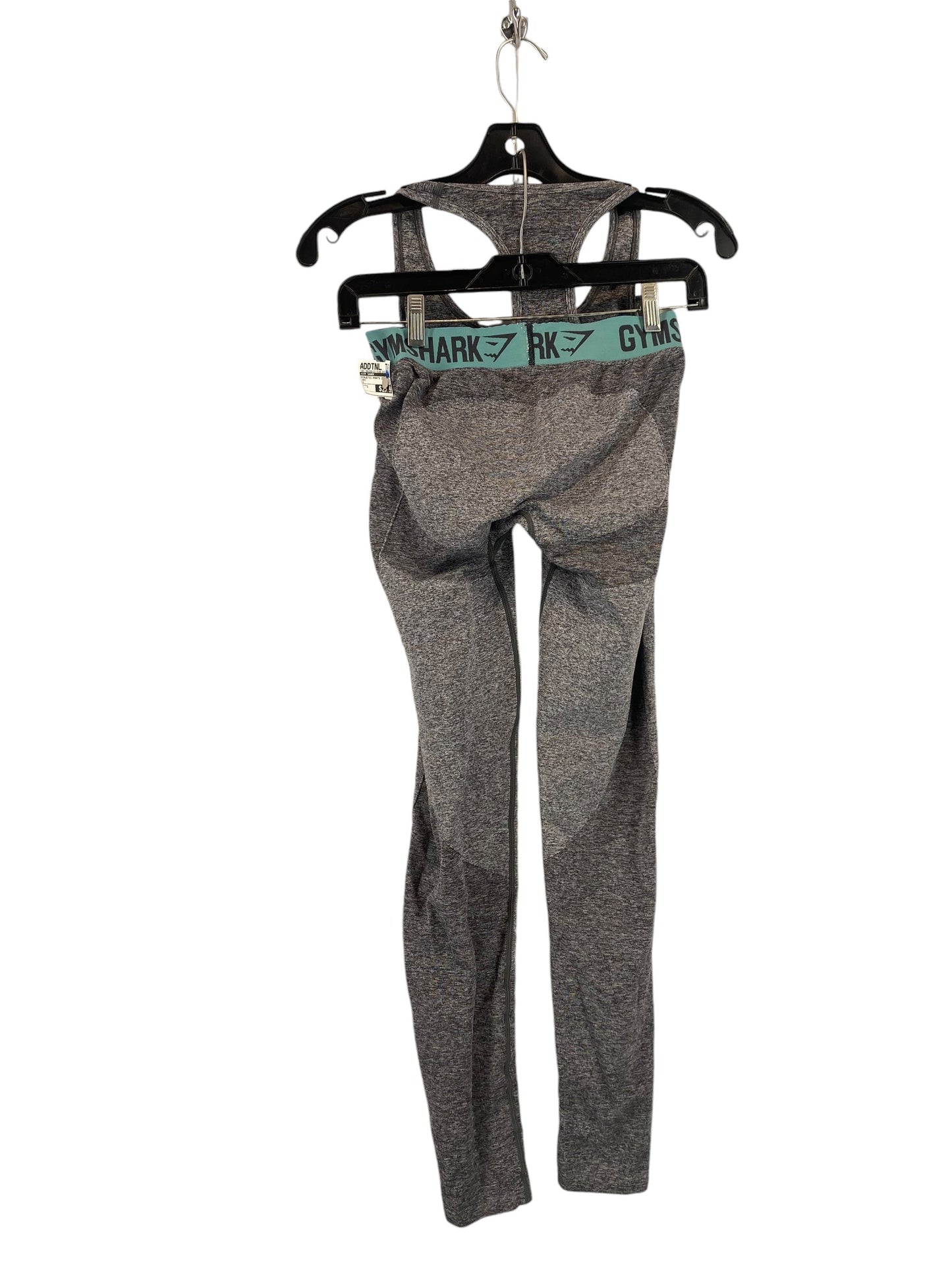 Athletic Pants 2pc By Gym Shark In Grey, Size: S