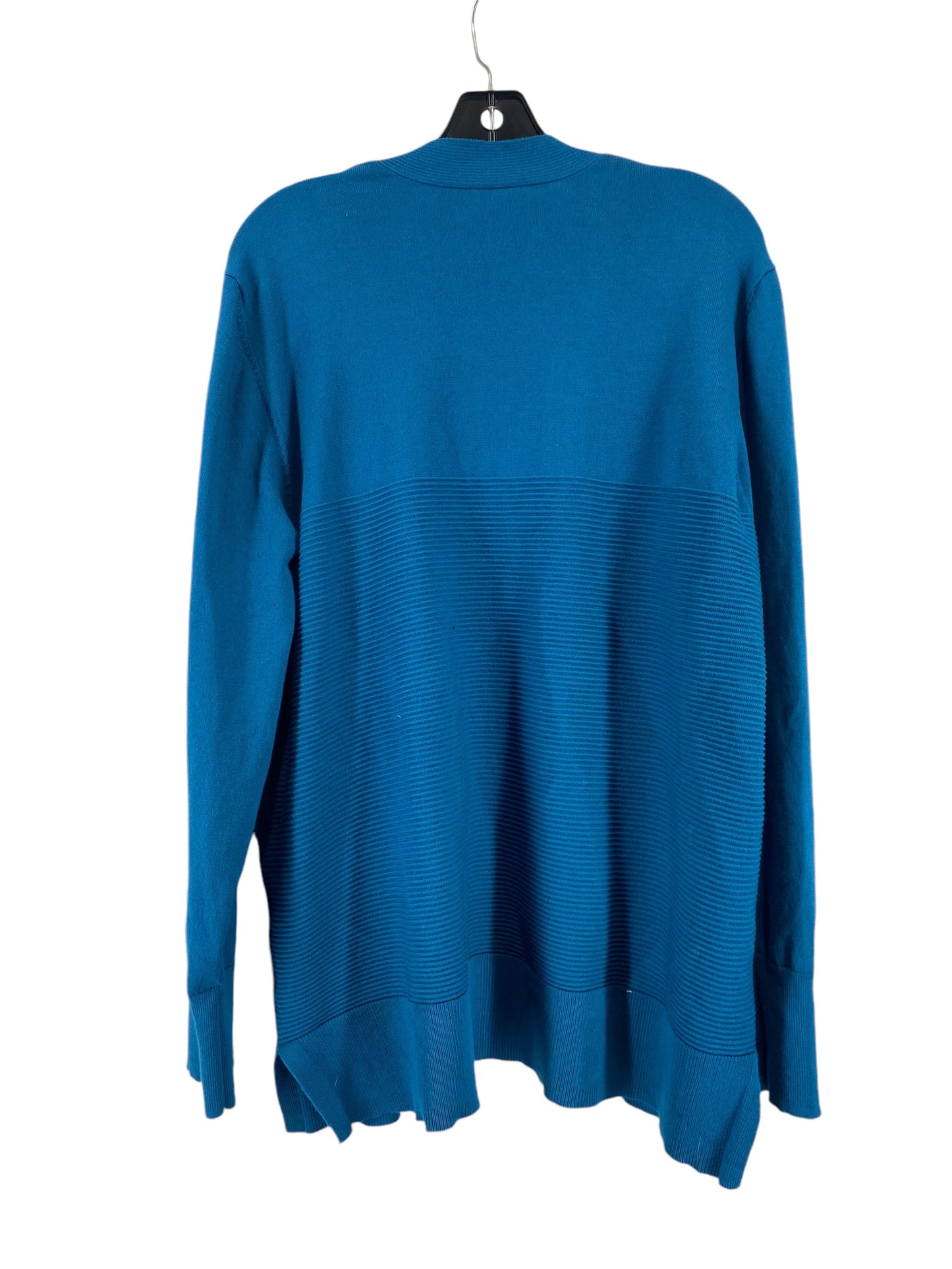 Cardigan By Time And Tru In Teal, Size: Xl