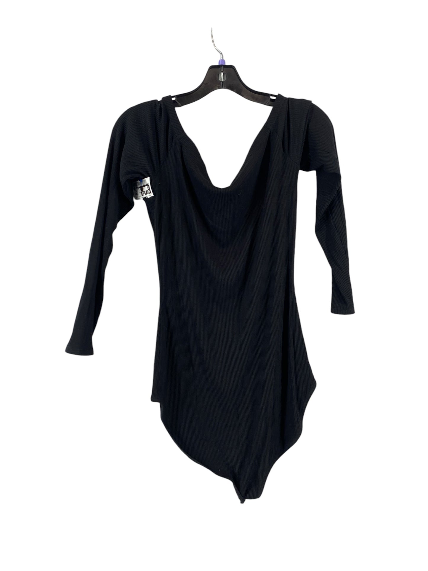 Bodysuit By Madewell In Black, Size: Xl