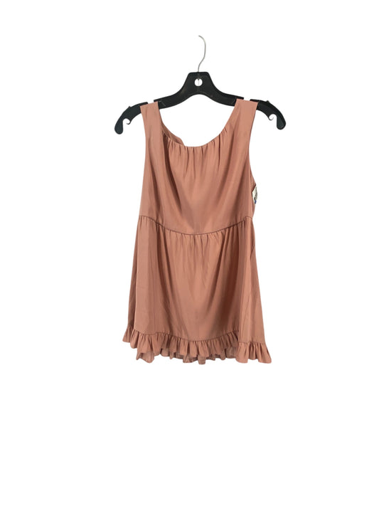 Top Sleeveless By Twenty One In Pink, Size: M