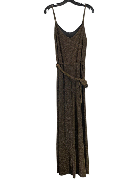 Jumpsuit By Clothes Mentor In Gold, Size: L