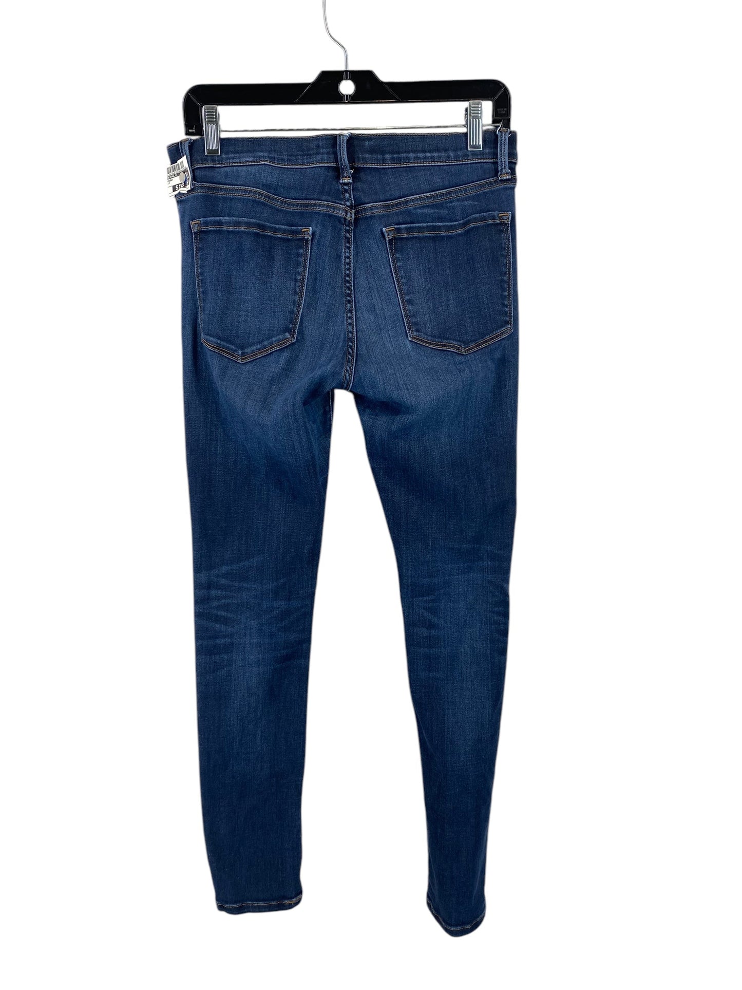 Jeans Skinny By Banana Republic In Blue Denim, Size: 6