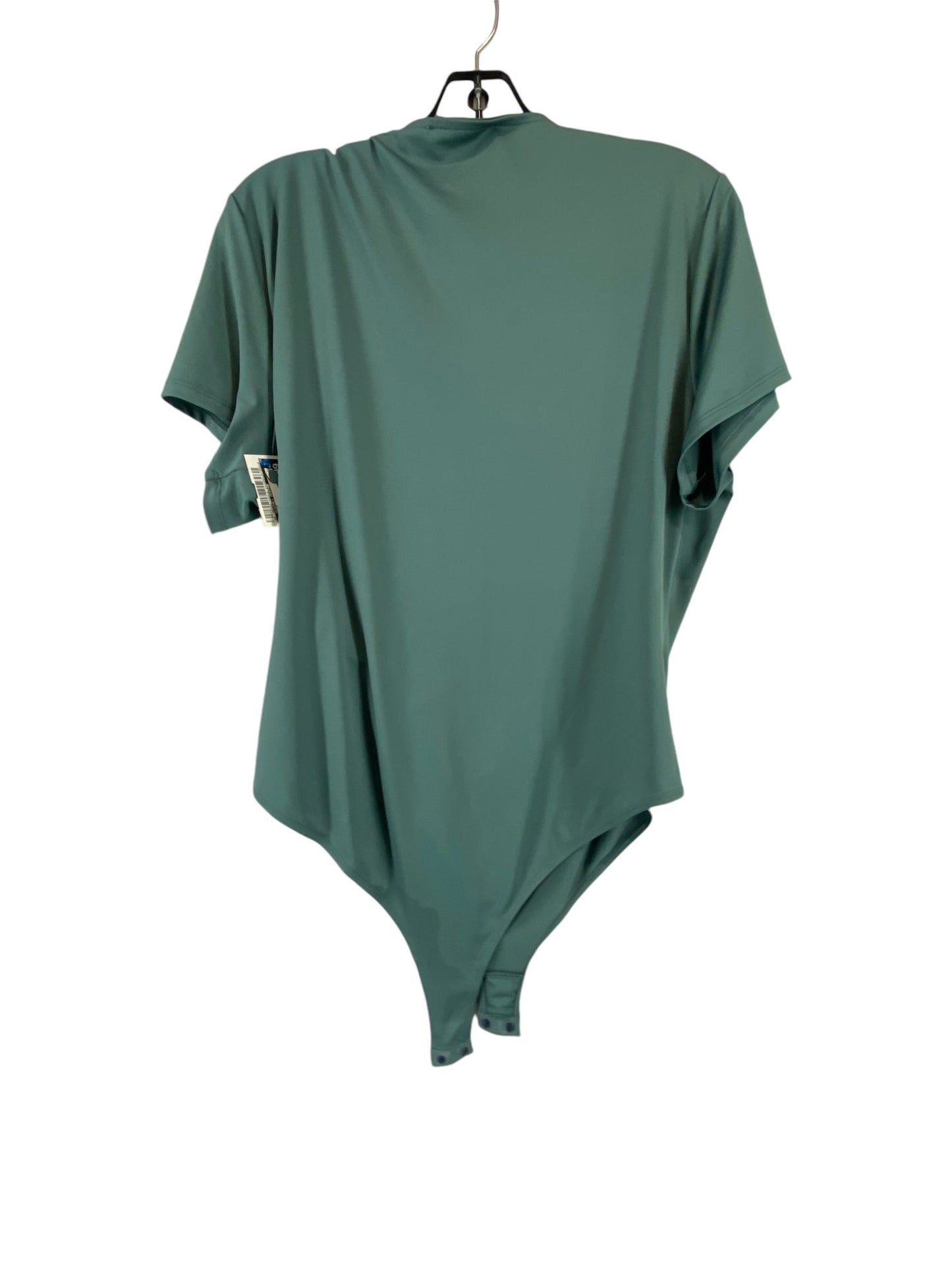 Bodysuit By Clothes Mentor In Green, Size: 2x