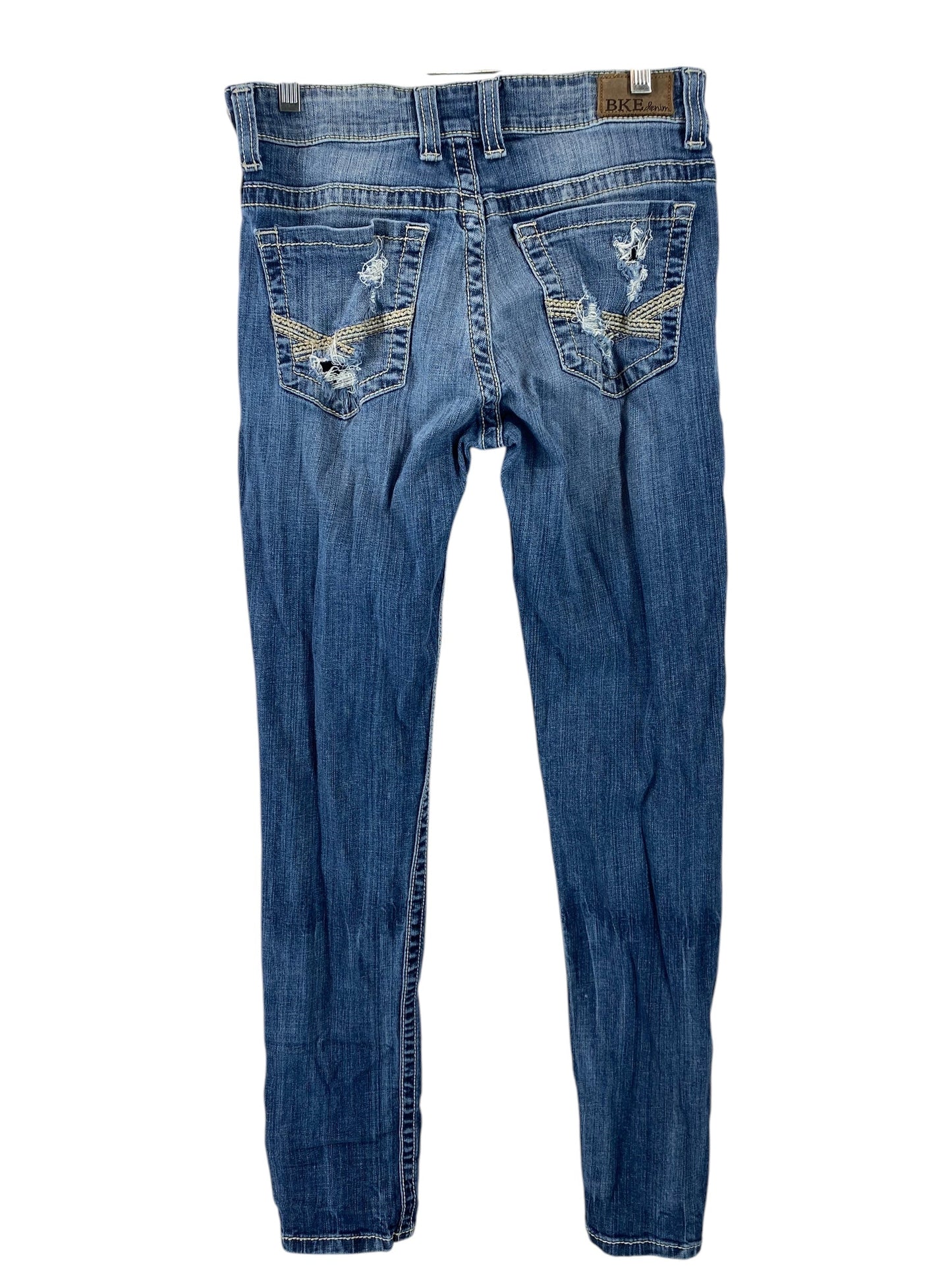 Jeans Skinny By Bke In Blue Denim, Size: 4