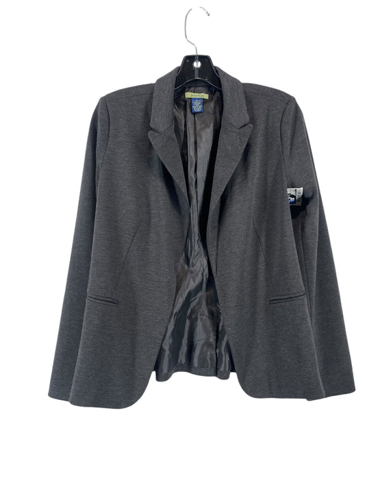 Blazer By Clothes Mentor In Grey, Size: S