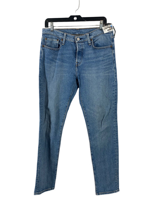 Jeans Skinny By Levis In Blue Denim, Size: 6