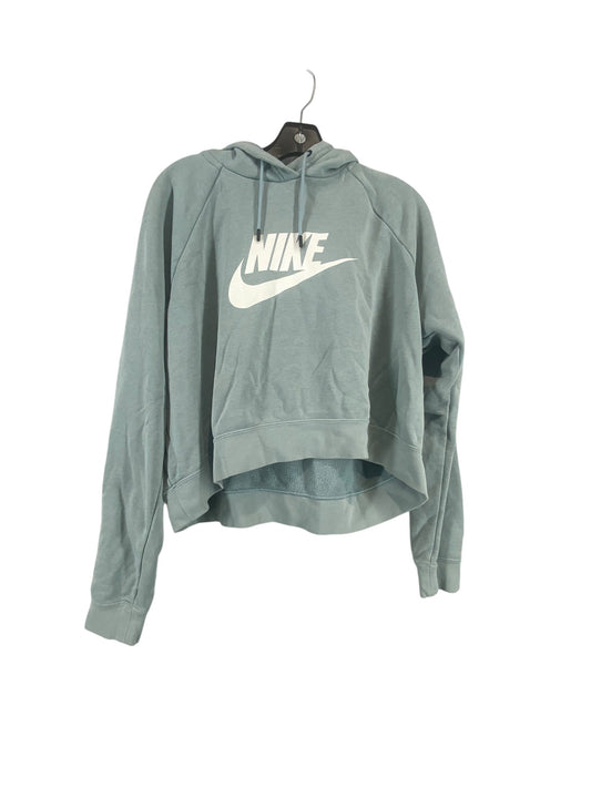 Sweatshirt Hoodie By Nike In Blue, Size: Xl