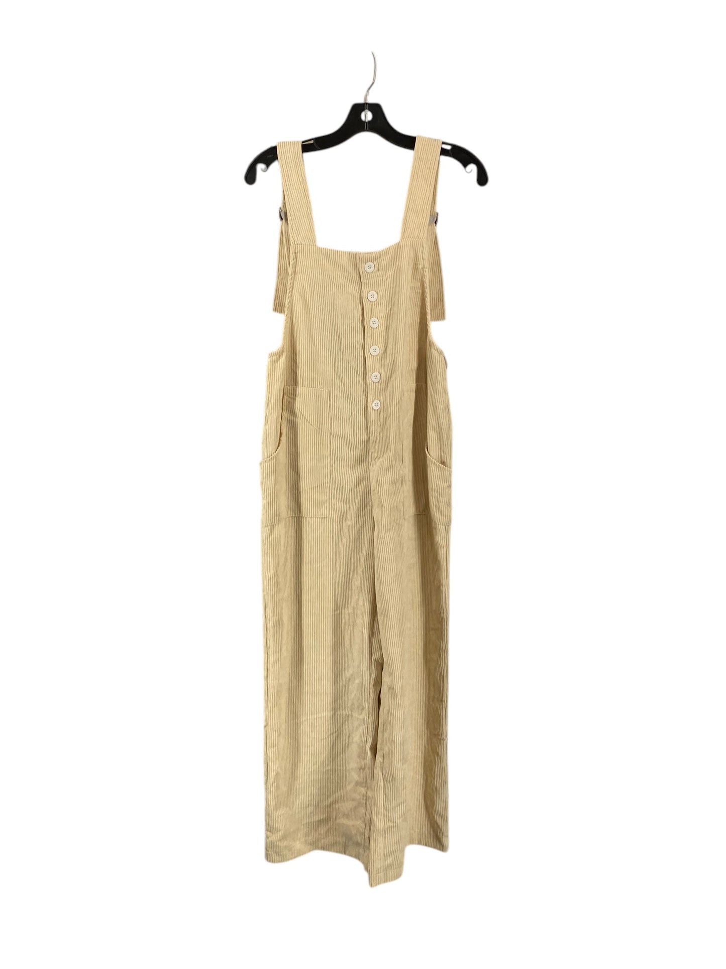 Overalls By Clothes Mentor In Cream, Size: S