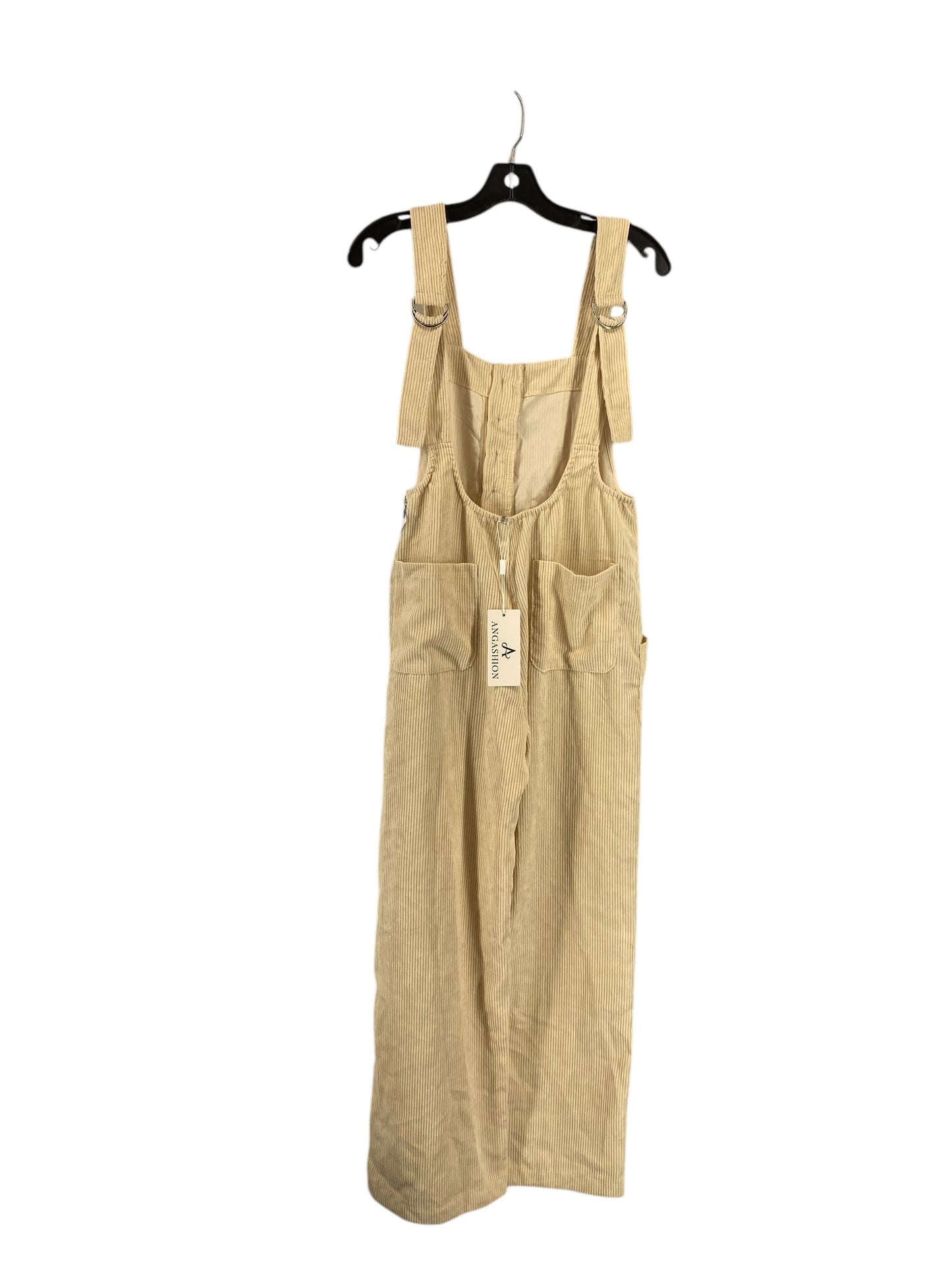 Overalls By Clothes Mentor In Cream, Size: S