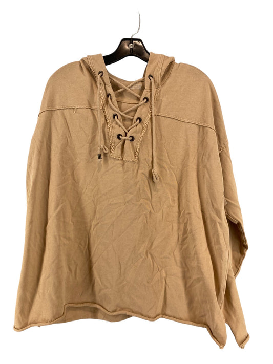 Sweatshirt Hoodie By Aerie In Tan, Size: Xs