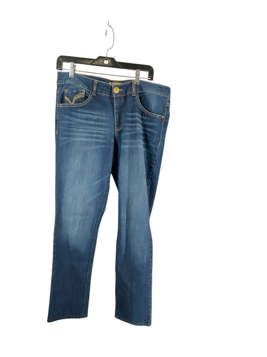 Jeans Skinny By Democracy In Blue Denim, Size: 14