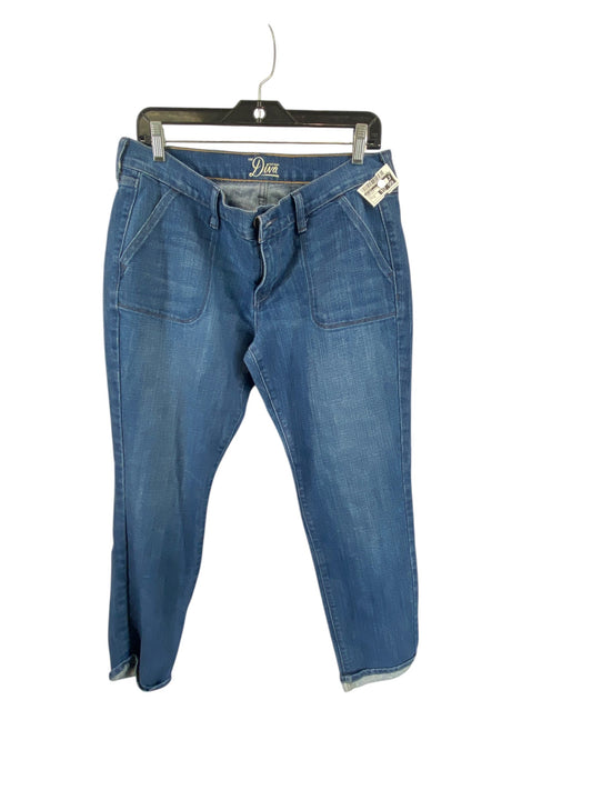 Jeans Straight By Old Navy In Blue Denim, Size: 12