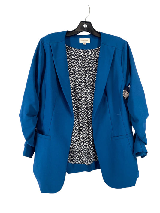 Blazer By Skies Are Blue In Blue, Size: L