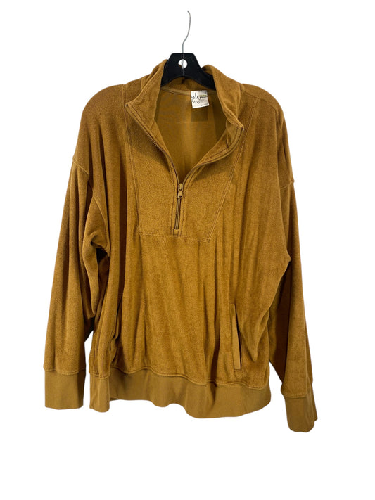 Sweatshirt Collar By Aerie In Brown, Size: L