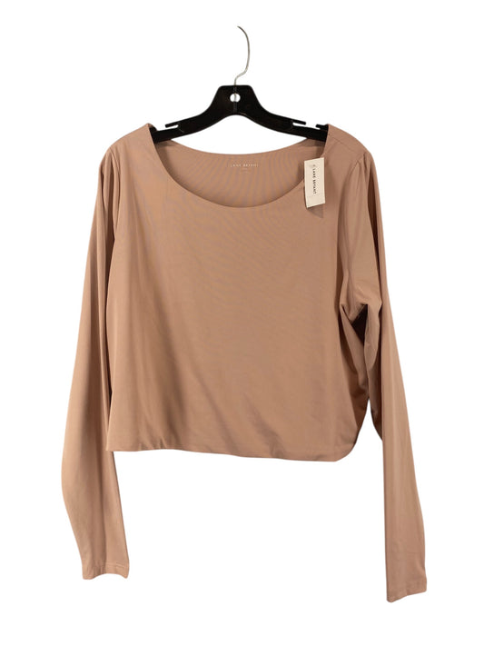 Top Long Sleeve By Lane Bryant In Pink, Size: 18