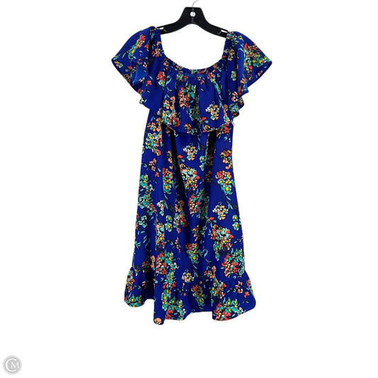 Dress Casual Short By Merona In Blue, Size: L