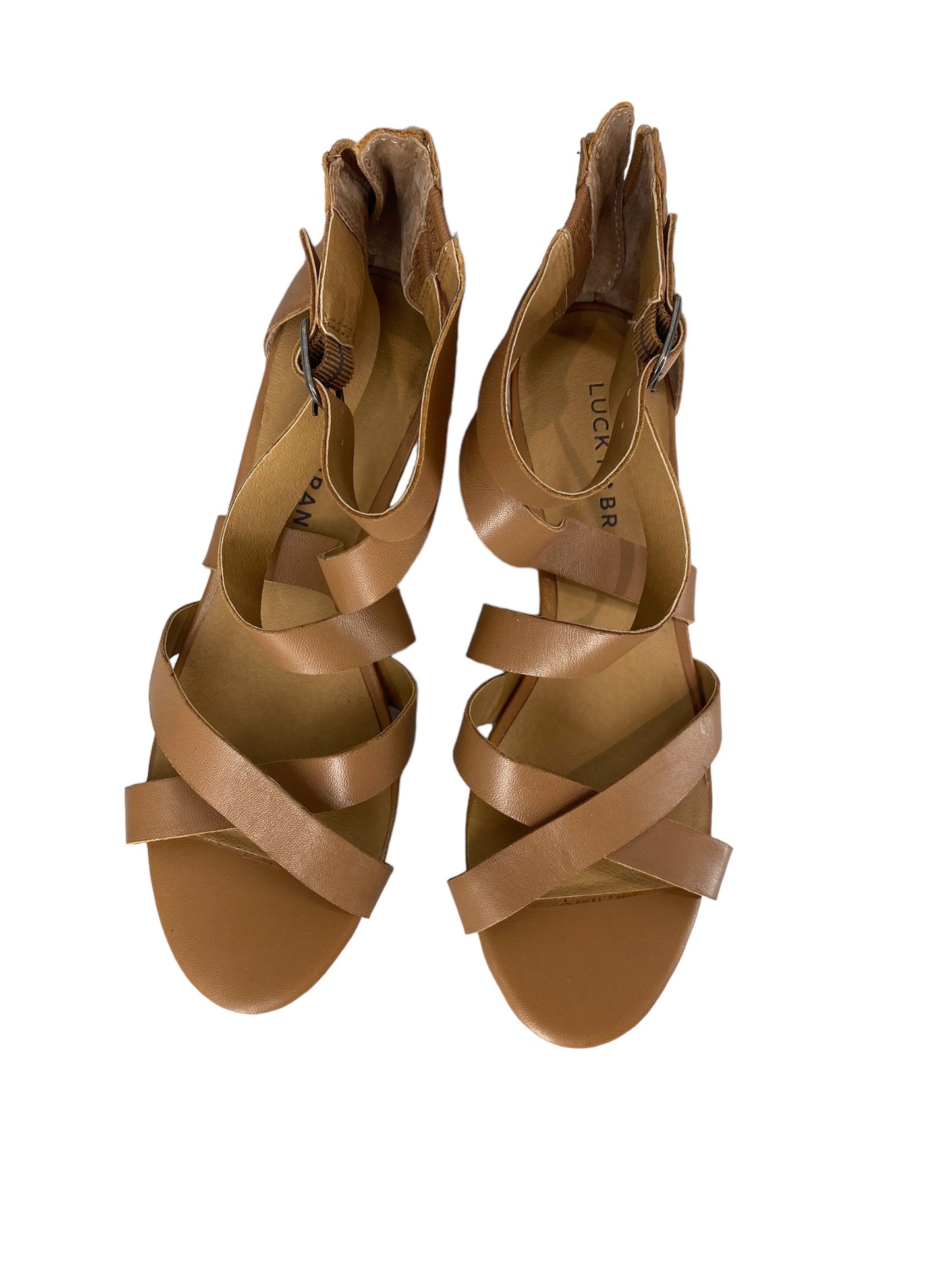 Sandals Heels Block By Lucky Brand  Size: 6