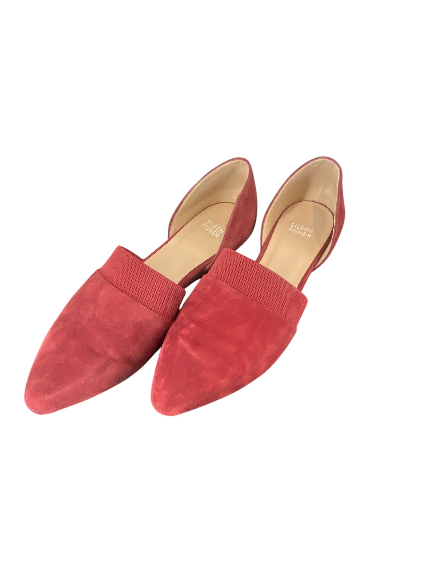 Shoes Flats By Eileen Fisher In Red, Size: 9.5