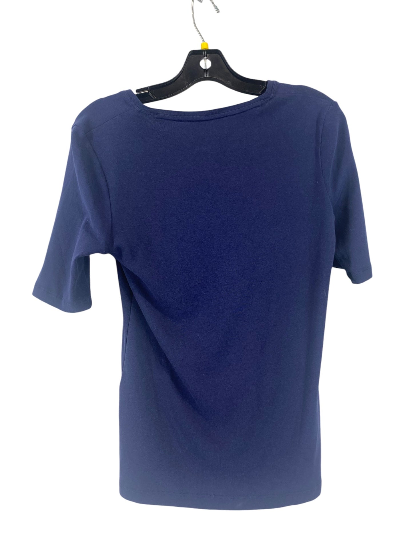 Top Short Sleeve By Chicos In Blue, Size: Xs