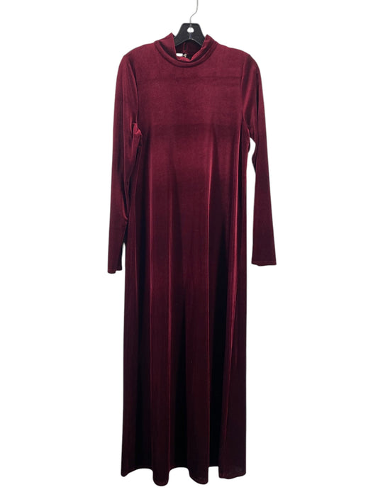 Dress Casual Maxi By Amadi In Red, Size: M