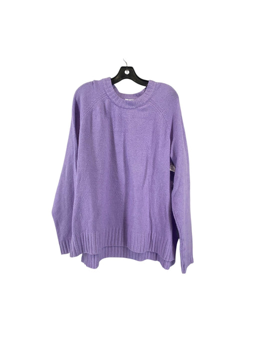 Sweater By Time And Tru In Purple, Size: 3x