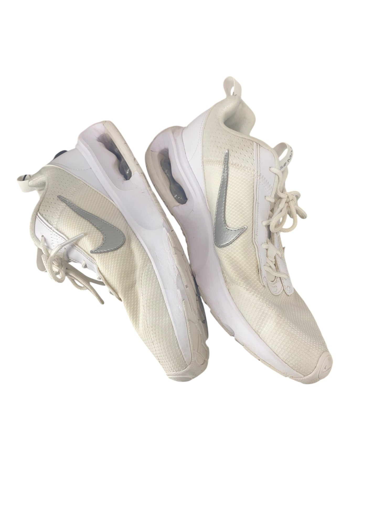 Shoes Athletic By Nike In White, Size: 9