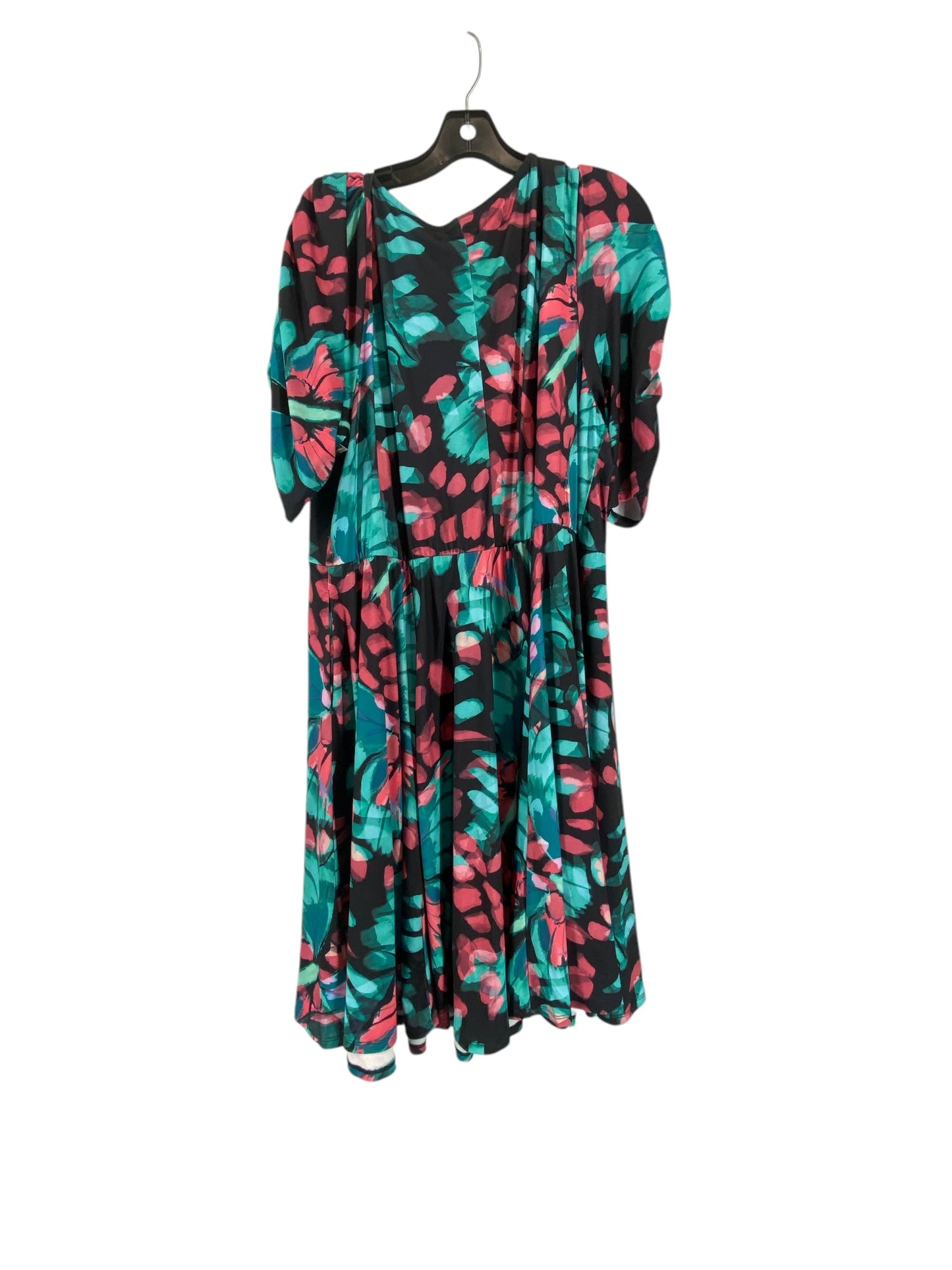 Dress Casual Midi By Torrid In Multi-colored, Size: 3x