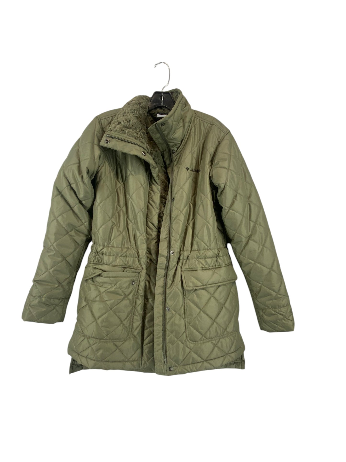 Jacket Puffer & Quilted By Columbia In Green, Size: S