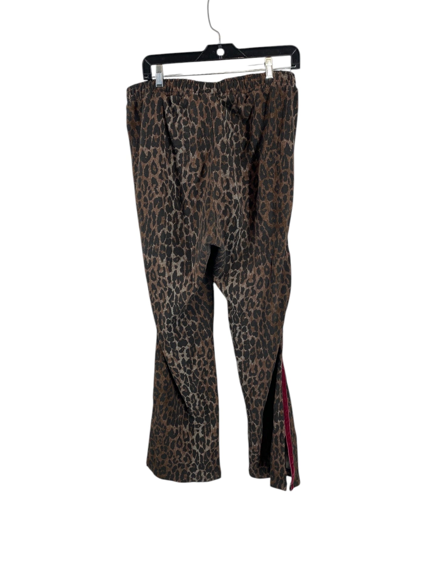 Pants Set 2pc By Johnny Was In Animal Print, Size: L